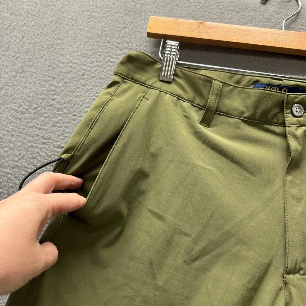 Polo Ralph Lauren Swim Trunks Shorts Mens 30 Performance Chino Green Golf Hybrid